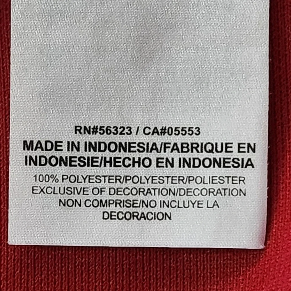 NWOT Nike Arkansas Razorbacks Polo Shirt Men's XL Swoosh Red White Hogs Golf Tee